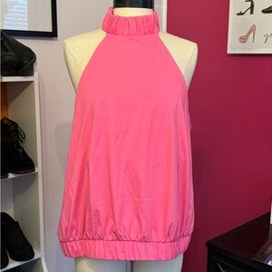 Bright pink halter